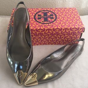 NIB Tory Burch slingback shoes